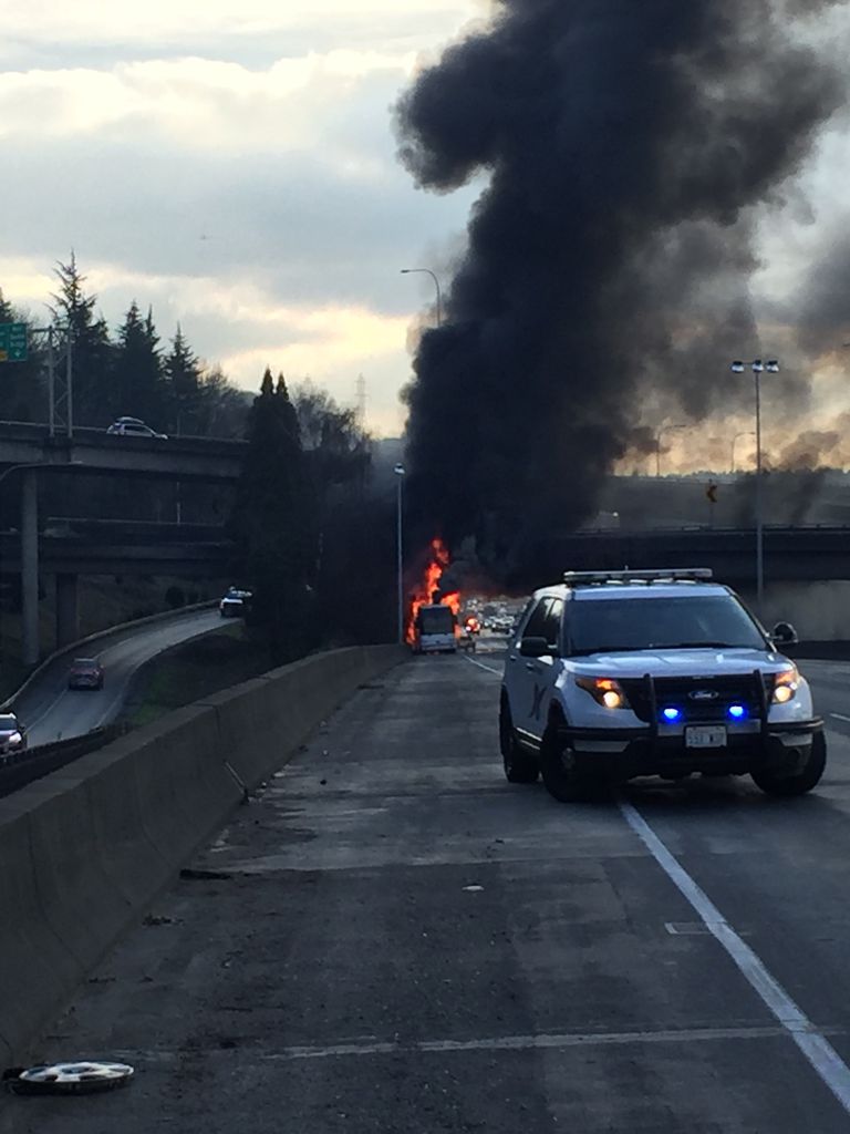 stanford bus fire