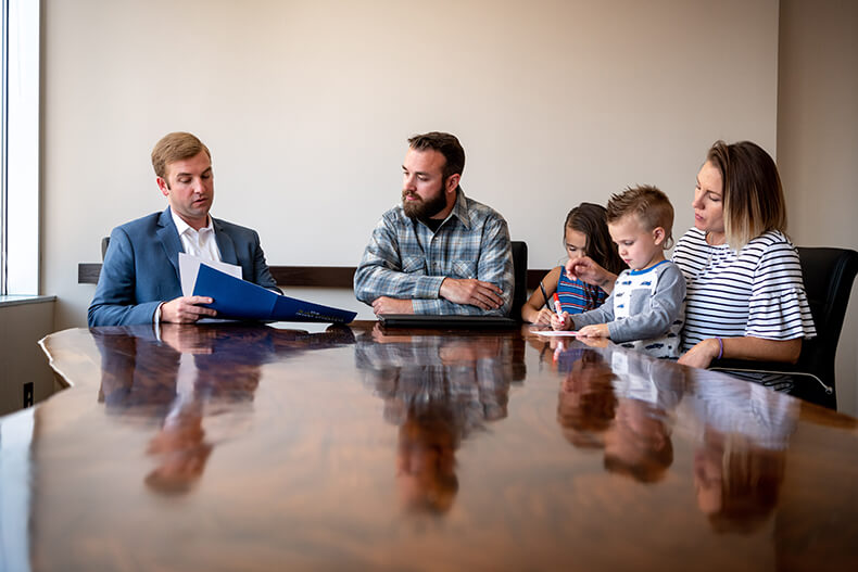 Advocates Meeting Family