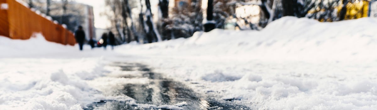 who is responsible if you slip on an icy sidewalk?